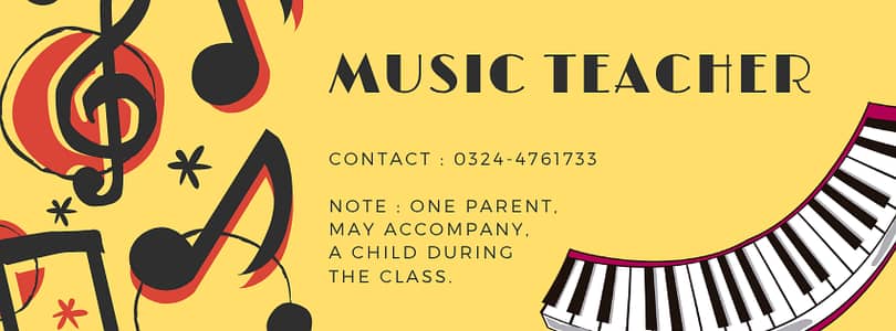 Guitar and Piano Music Teacher In Lahore