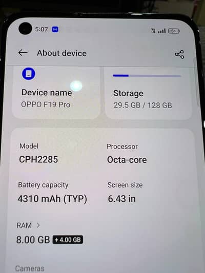 OPPO f19 Pro