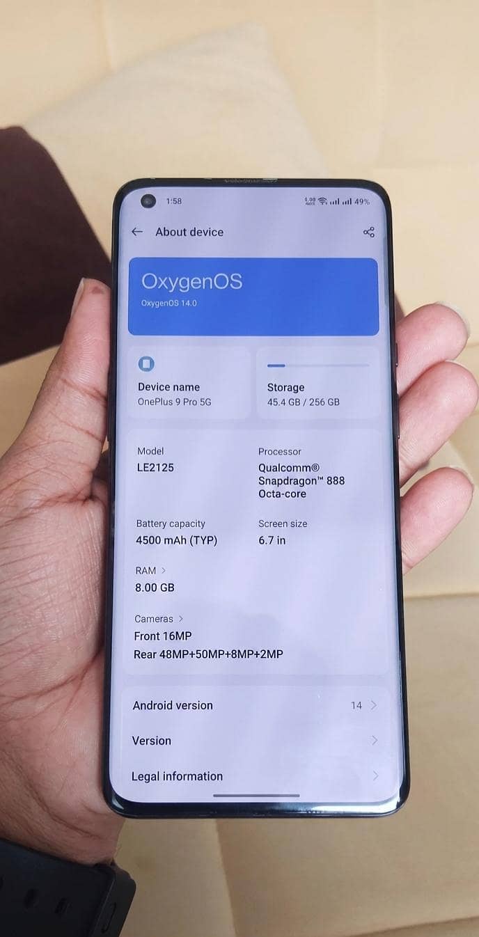 One Plus 9 Pro 2