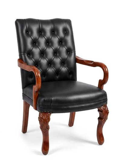 Wooden visitor chair / Office visitor chair / Waiting Area Chairs