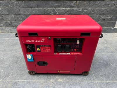 yakoma generator 15 hours used only brand new sound proof