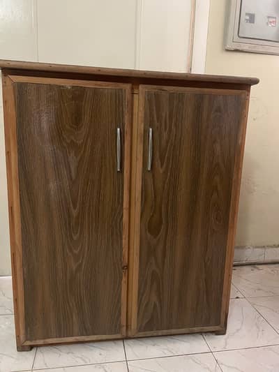 Dresser with mirror