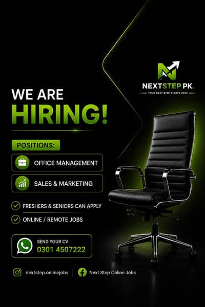 Online/Remote Jobs Available!