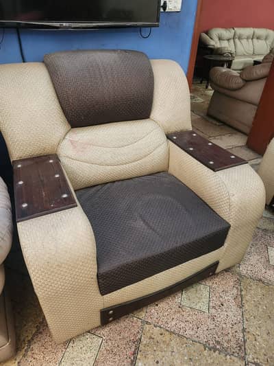 6 seater leather sofa