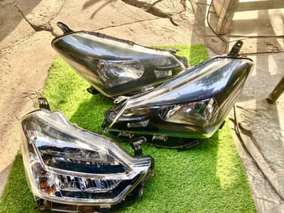 Vitz 2015/2018 spider Headlights & other all parts available