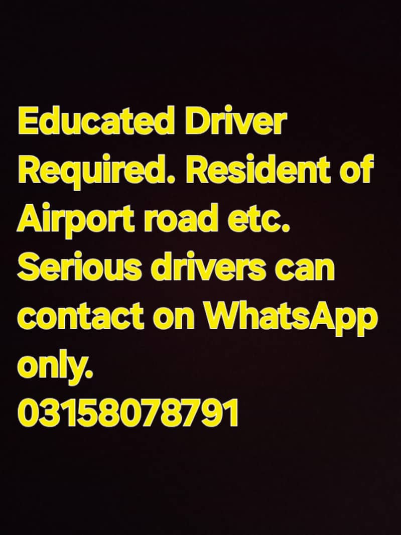 Need driver 1