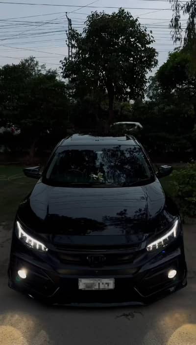 Audi Style Civic X HeadLights