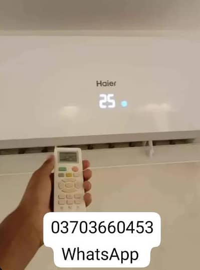 Haier Ac and Dc inverter 1.5 ton for sale WhatsApp 0370_3660453