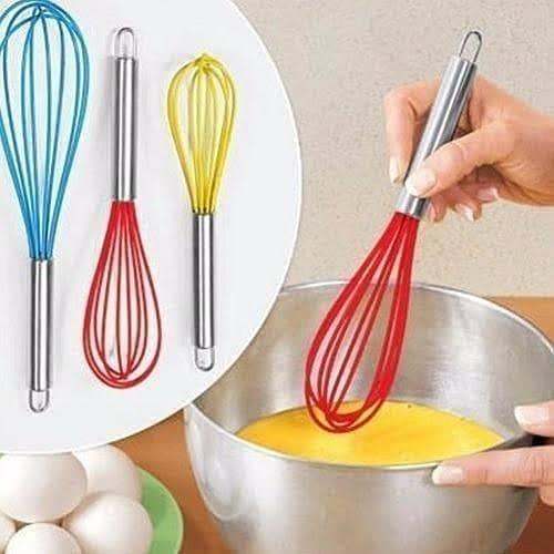 Manual Hand Beater Mixer and Egg Whisk - 1 Piece