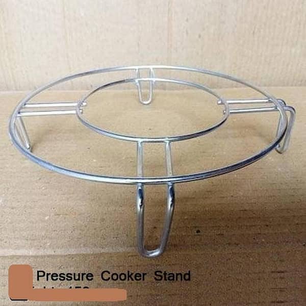 12-Inch Heavy Duty Stainless Steel Hot Pot Stand and Steaming Rack