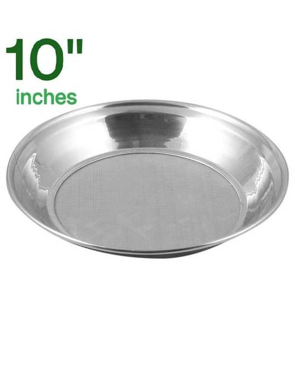 Stainless Steel Flour Sieve and Sifter - Fine Mesh Strainer for Baking, Round Flour and Sugar Powder Strainer