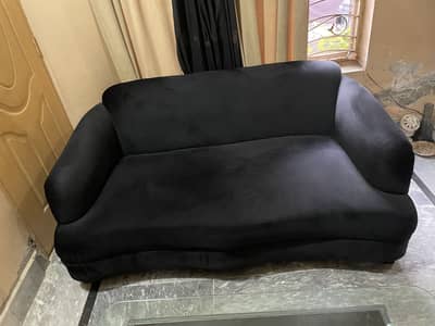 Luxury Vintage Velvet Sofa – Excellent Condition