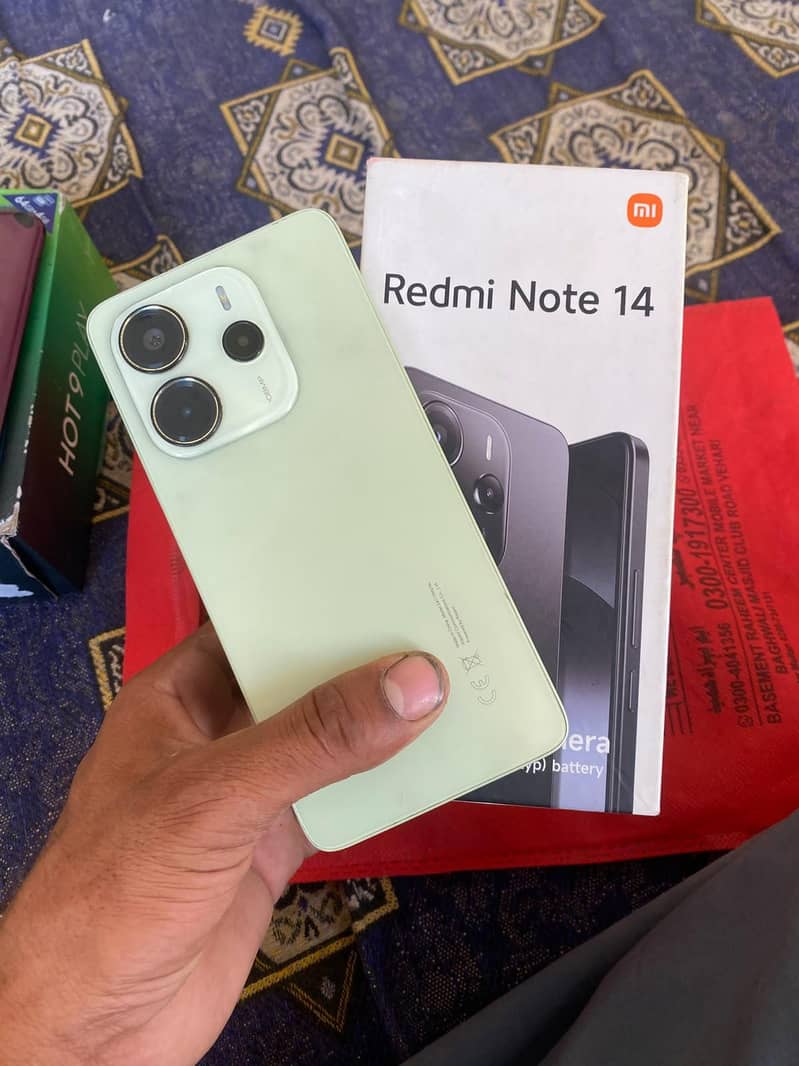 Redmi Note 14 full box 4