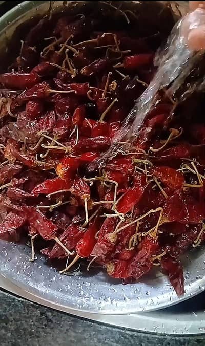 Kashmiri red chilli powder
