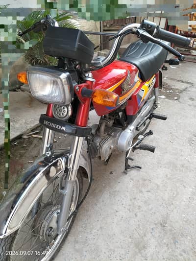 Honda CD-70 Model 24/25 Islamabad Registered