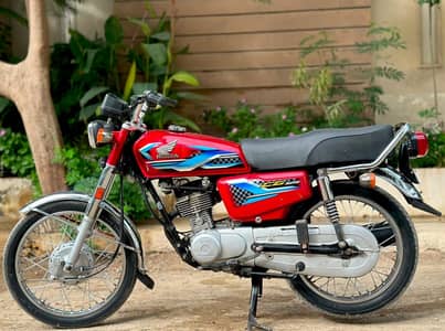 Honda 125 2024 karachi number