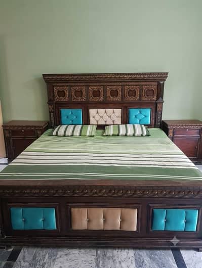 king size bed used