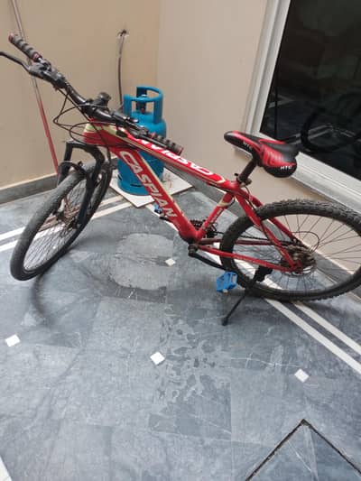 two bicycles