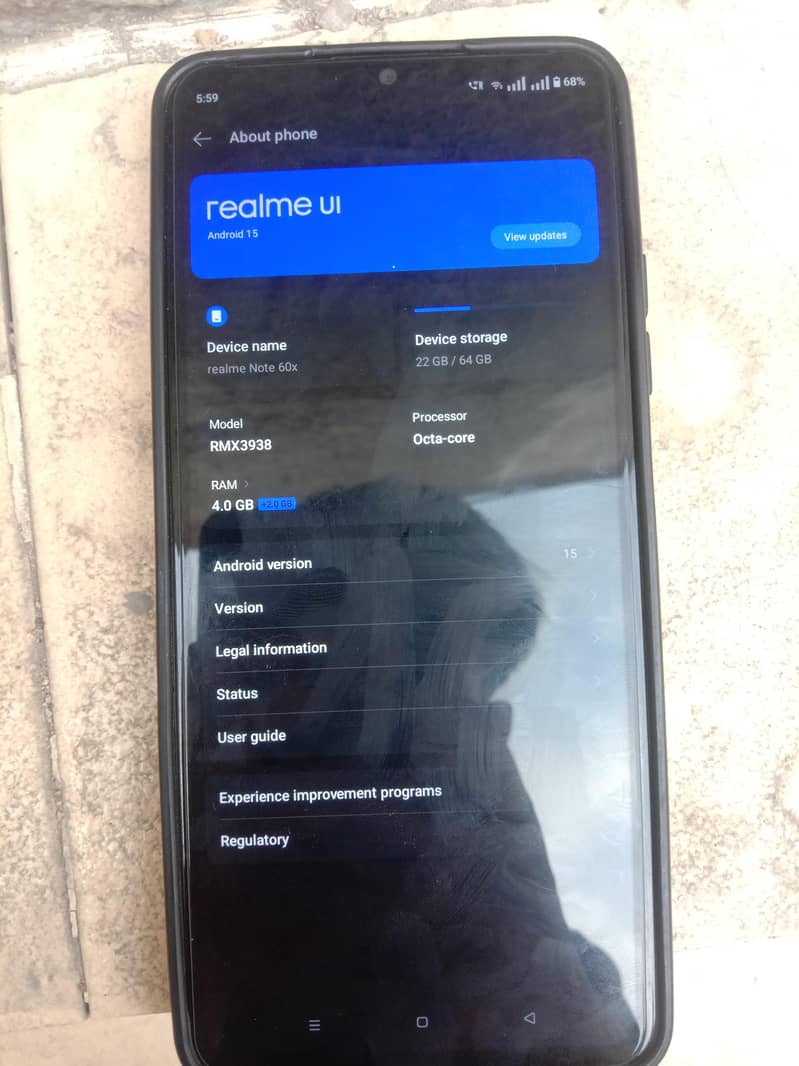 Realme Note 60x 5