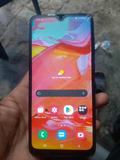 Samsung Mobile A70 exchange possible Hy add read