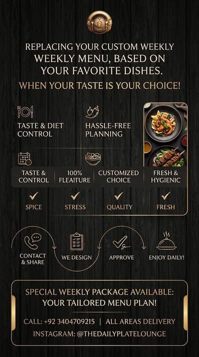 The daily plate lounge