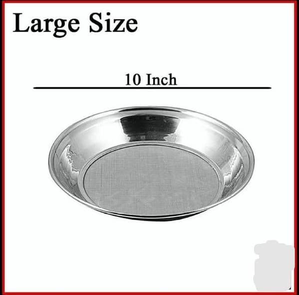 Stainless Steel Flour Stainer - Large 28cm / 11 inches