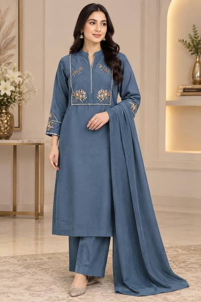 Blue sherry maxi