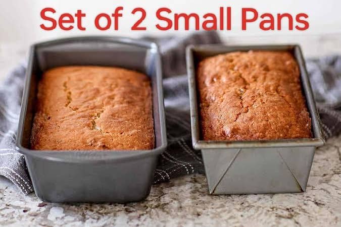Nonstick Loaf Pan for Baking Bread and Cakes - Quick Release Carbon Steel Bakeware