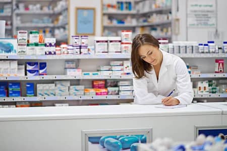 female staf required for medical store