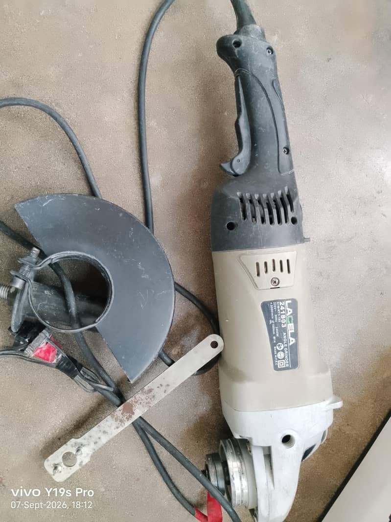 grinder machine plus string machine 3