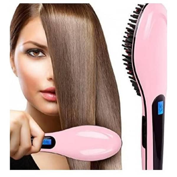 HQT-906 Fast Hair Straightener Brush