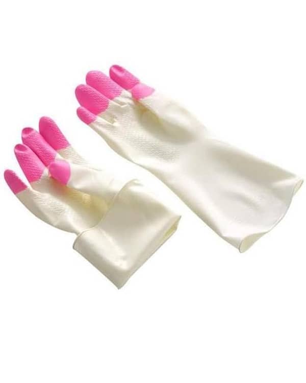 Long Sleeve Thin Latex Kitchen Gloves for Dishwashing, Gardening, Painting, and Pet Care