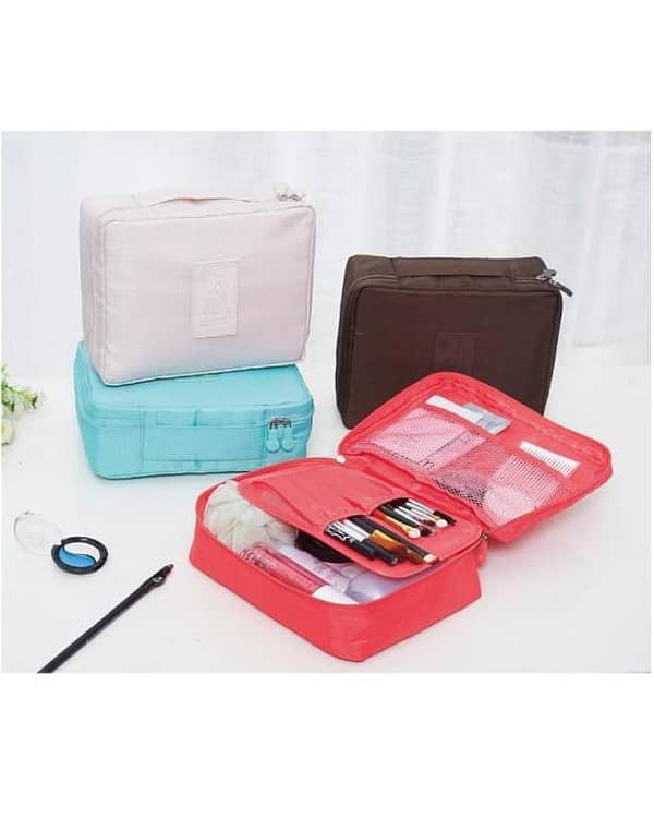 Large Capacity Multicolor Toiletry Travel Bag 70975 for Women