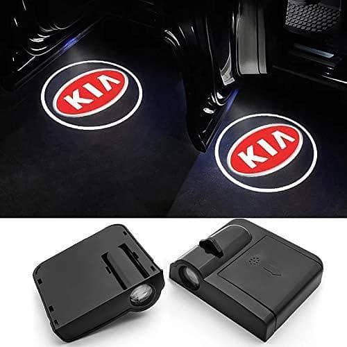 2pcs Car Door Logo Projection Light KIA