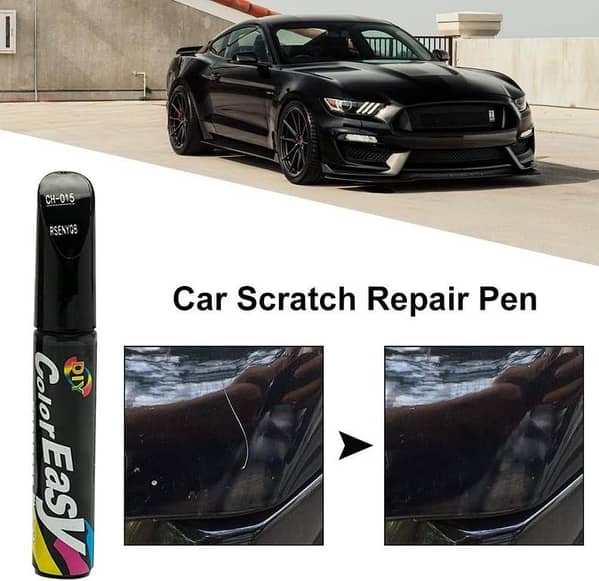 Black Universal Car Scratch Repair Paint Pen for Touch-Ups and Maintenance