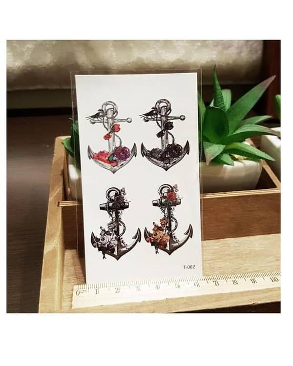 Ancher Design Temporary Tattoo Stickers for Fun and Style
