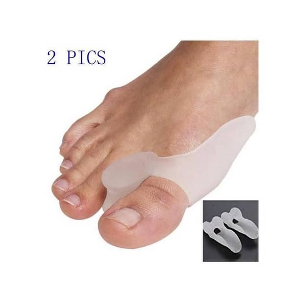 Silicone Gel Bunion Protector and Toe Separator for Alignment and Pain Relief