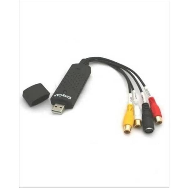 Easy Cap 4-Port USB Video Converter - Black