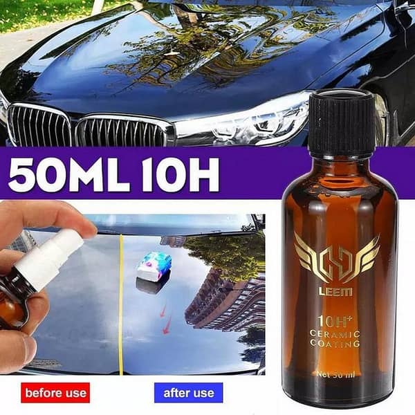 10H Automotive Nano Ceramic Paint Care Super Hydrophobic Coating 50 ML