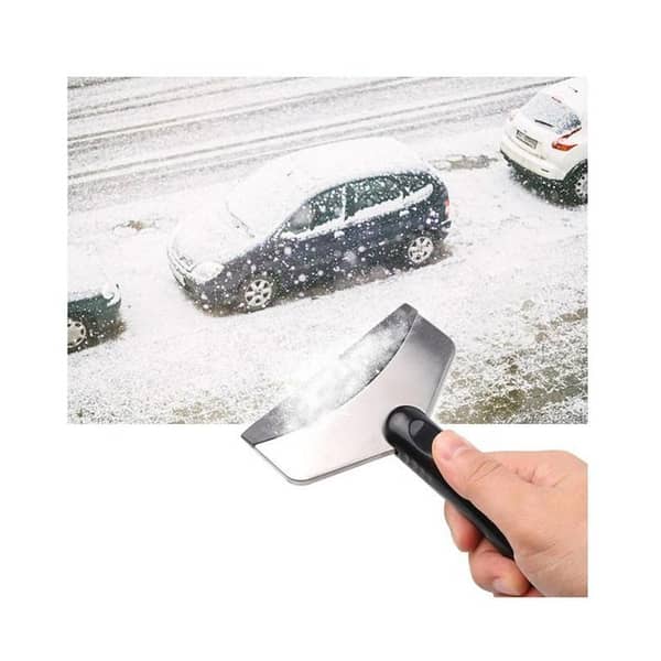 Mini Stainless Steel Ice Scraper for Car Windshields in Winter