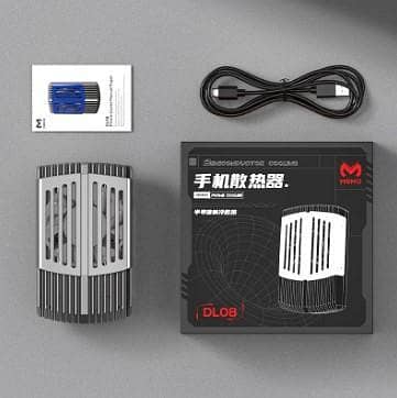MEMO DL08 Mobile Cooling Fan with Semiconductor Technology