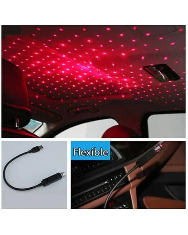 Normal Universal Mini LED Car Roof Star Night Lights Projector Interior