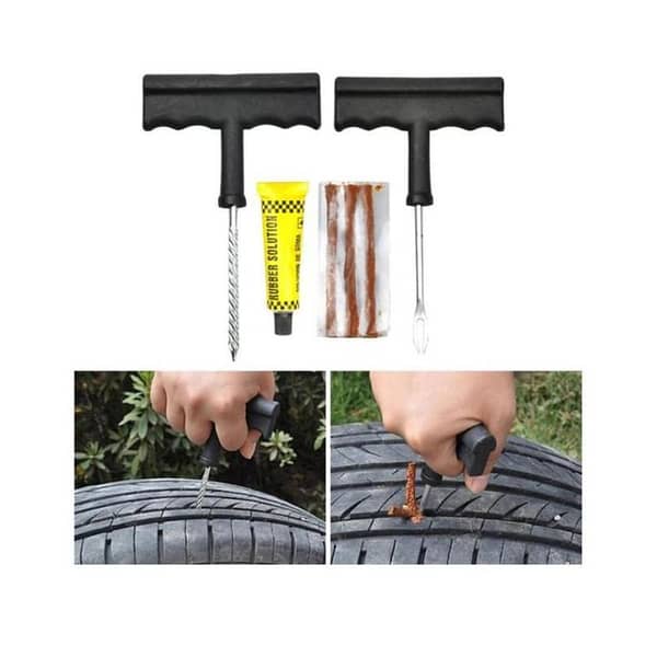 Tubeless Tire Puncture Repair Kit for Cars