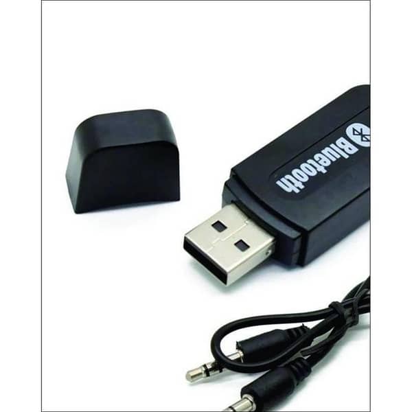 Bluetooth Music Receiver with USB Connection - Black