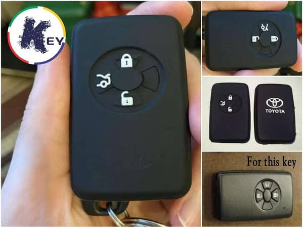Toyota Premio PVC Silicone Remote Key Cover