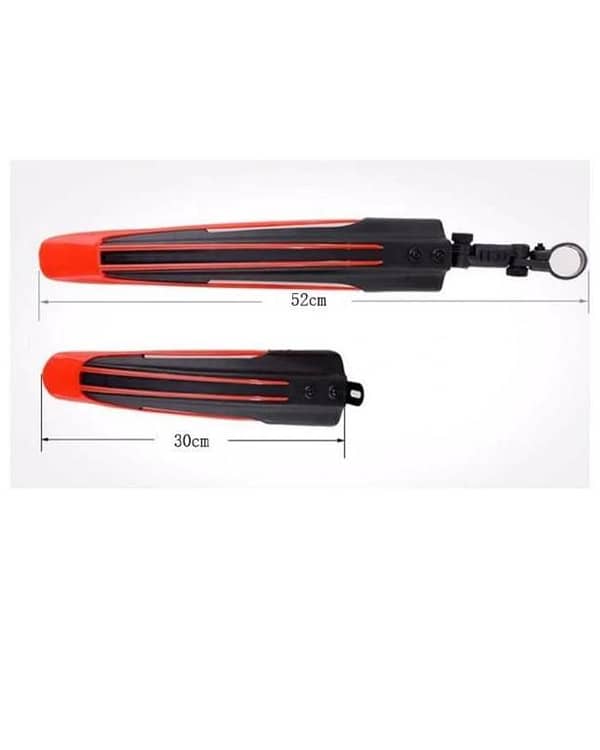 1 Set Fold Able Bicycle Front Rear Mud Fenders