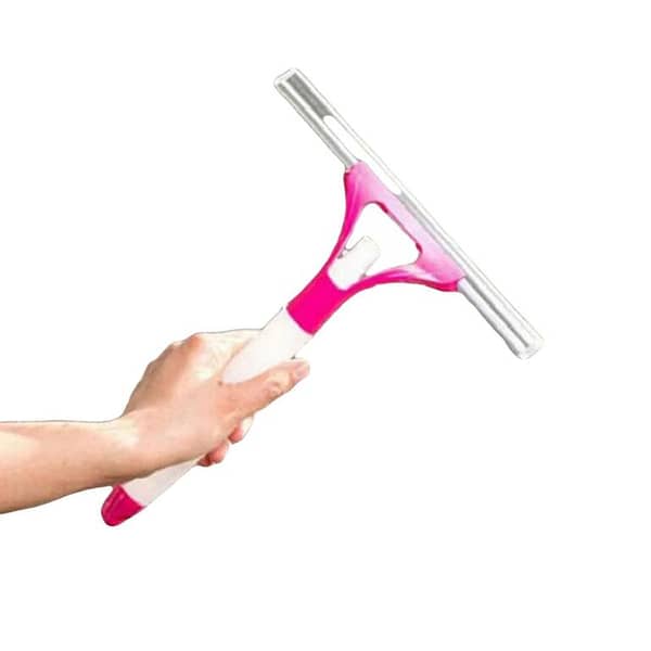 2-in-1 Window Cleaner with Integrated Spray Bottle
