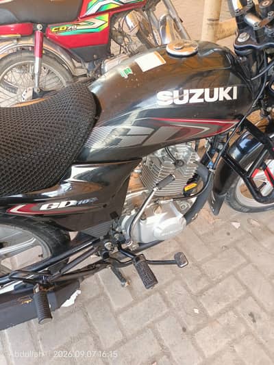 suzuki gd 110s Black