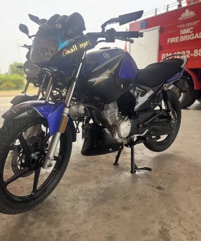 Yamaha YBR125 blue colour lash condition