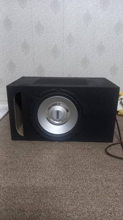 Hertz Woofer and Amplifier
